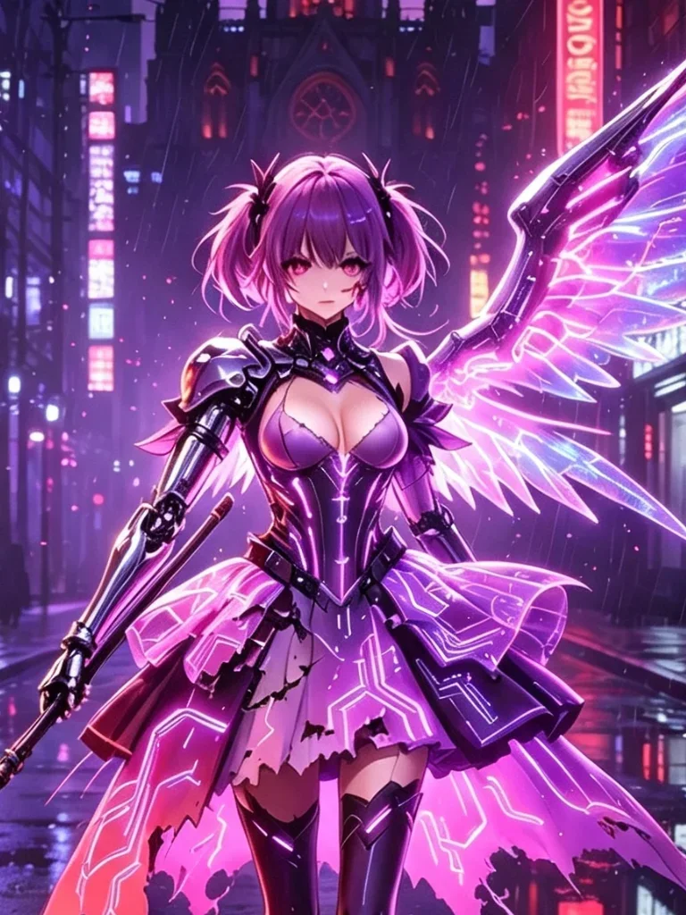赛博魔法少女的毁灭之路（堕落末路） 封面